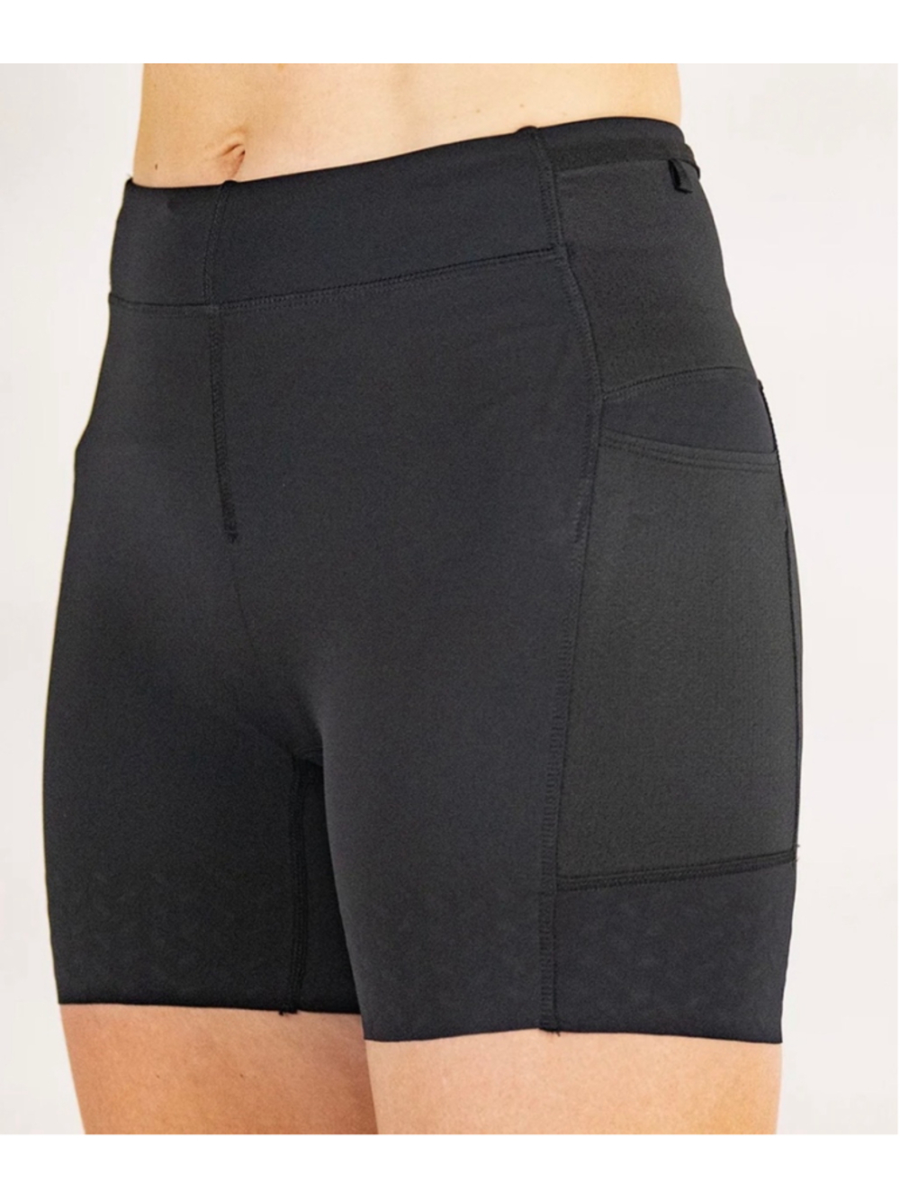 Terignota Women's Tahoma Half Tight Shorts Black Sz Small!